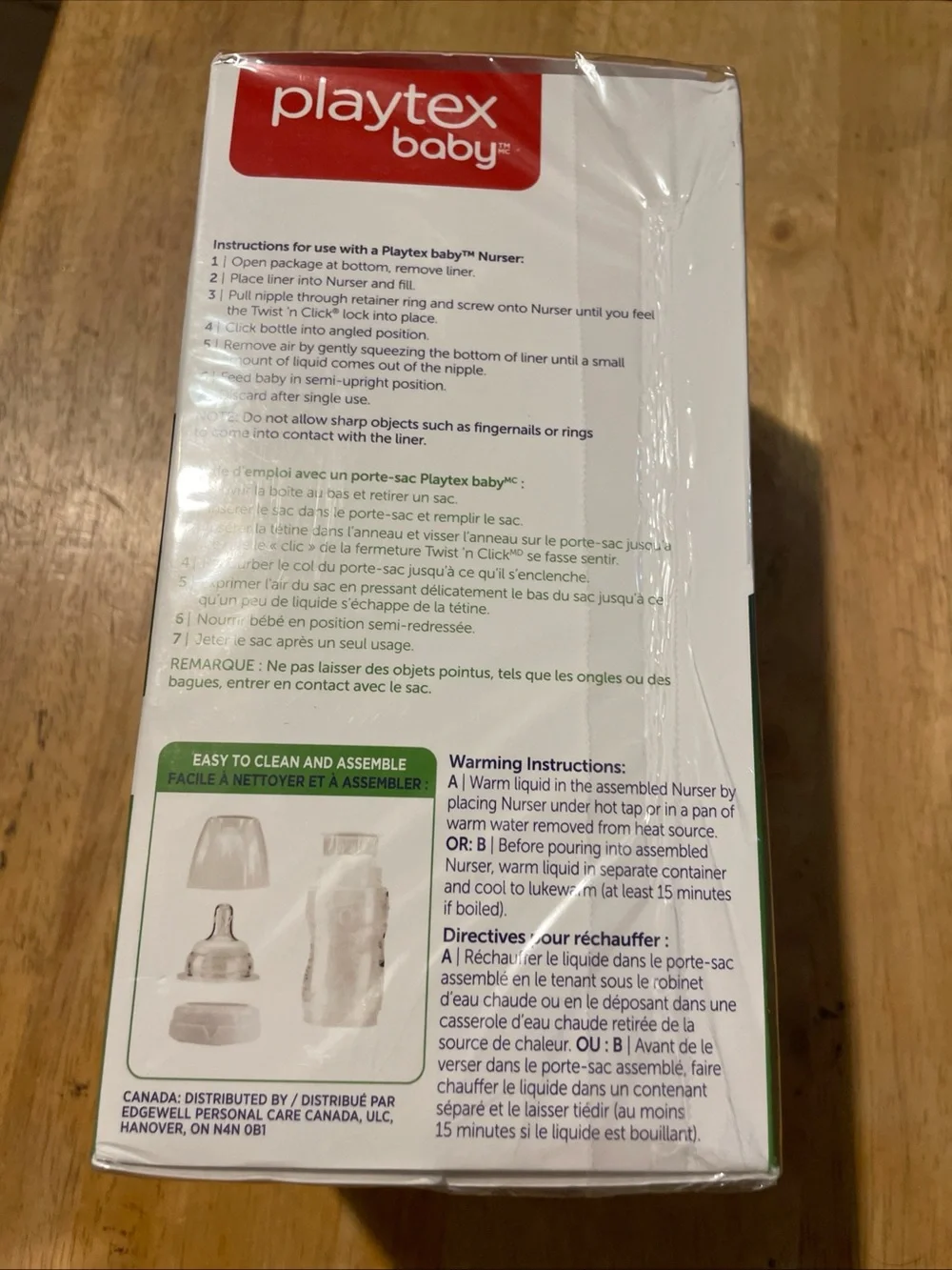 New Playtex Baby Drop-Ins Liners 8-10 oz 100 liners